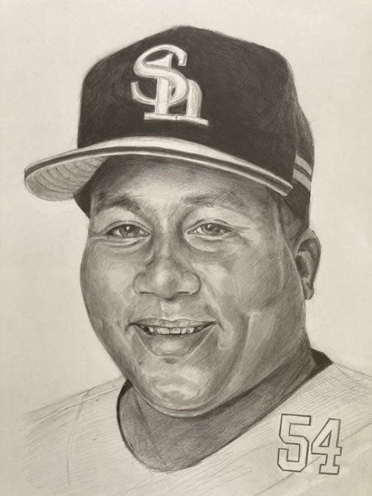 オリジナルの鉛筆画