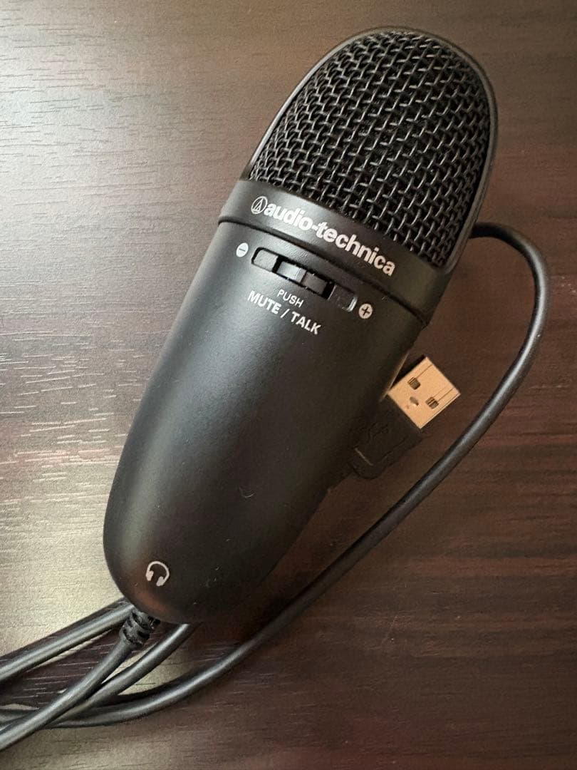 スタンドマイク USBコンデンサーマイク PCマイク オーディオテクニカ