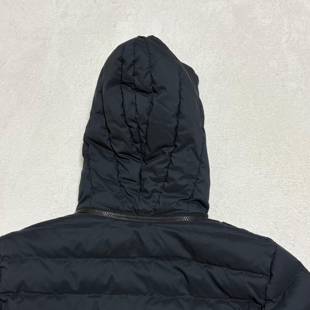 LANVIN SPORT 中綿入り フードジャケット レディース 42 ブラック