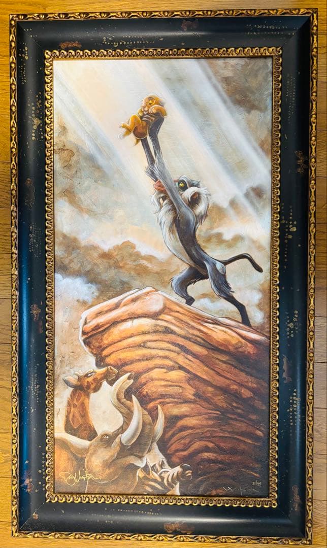 Darren Wilson 油彩画 A King is Born