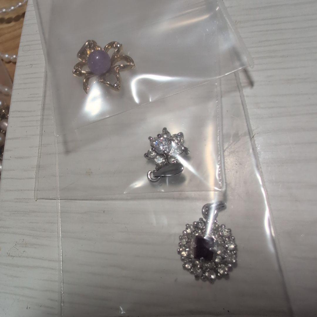 引っ越し整理品　遺品整理　K18 pt　純銀　真珠　貴金属　宝石　1000g超え