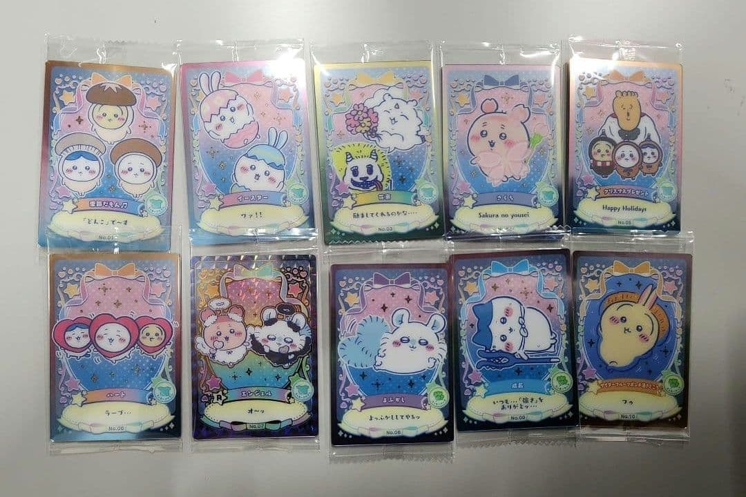 ちいかわウエハースラッキーカードコレクション2全31種コンプリートセット福の神有