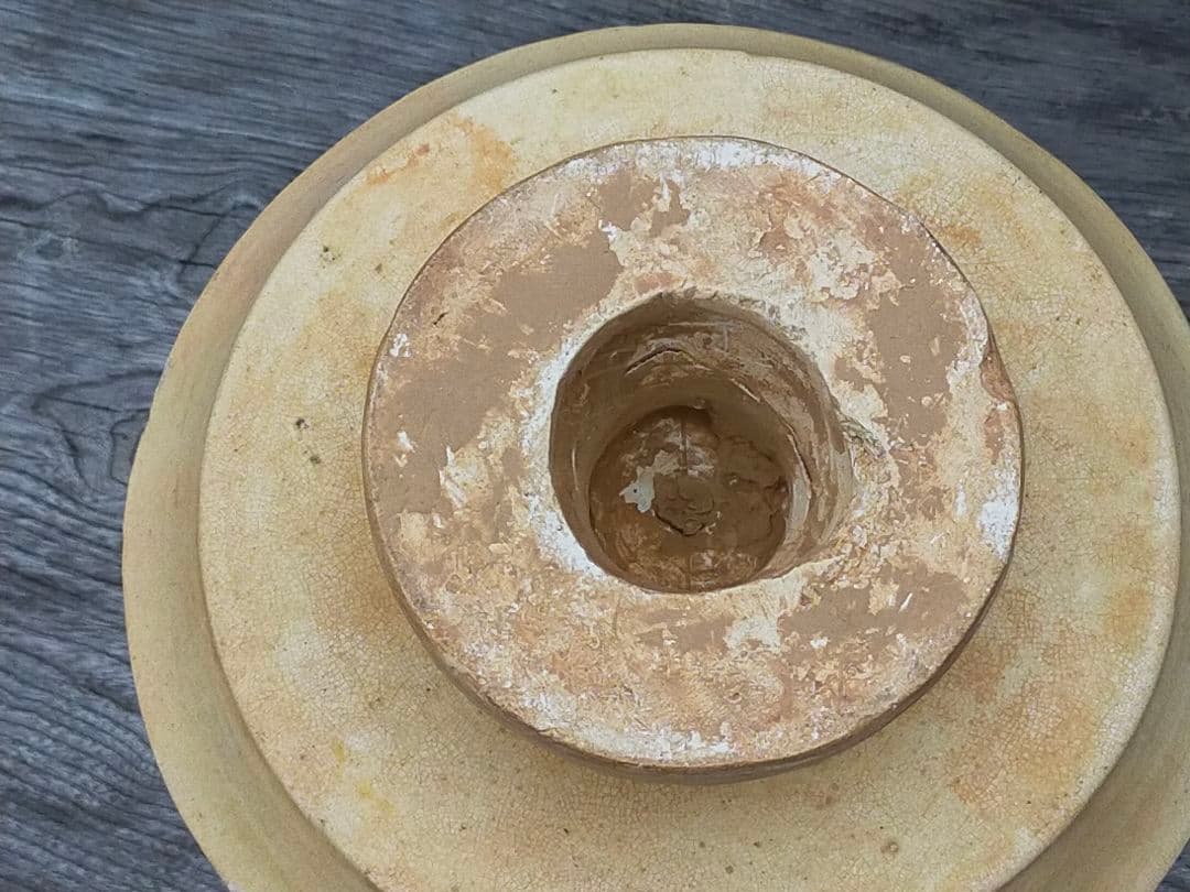 ♥中国　発掘品　高杯　骨董品