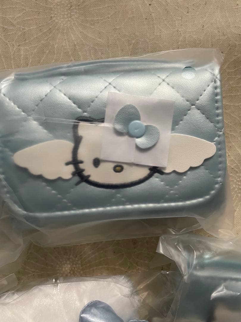 サンリオ ミニチュアキルトシリーズ 水色 キティ エンジェル 天使 コンプに近い