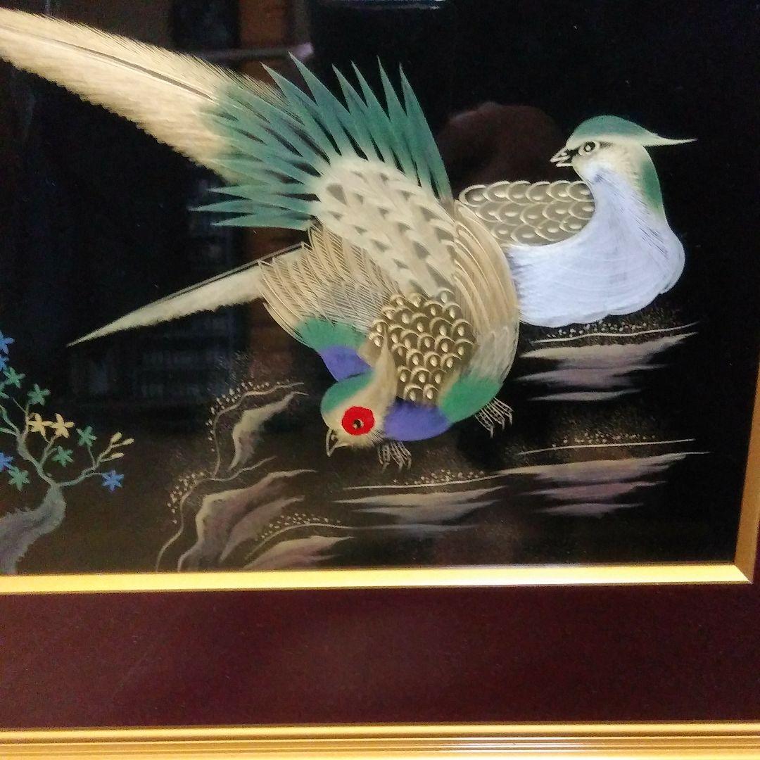 輪島塗　絵画　額縁　壁掛け