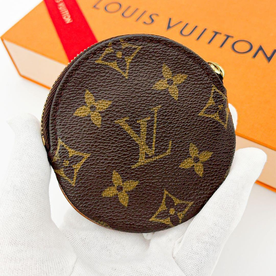 特上美品♪ルイヴィトン モノグラム ポルト モネ ロン ケース 小銭入れ