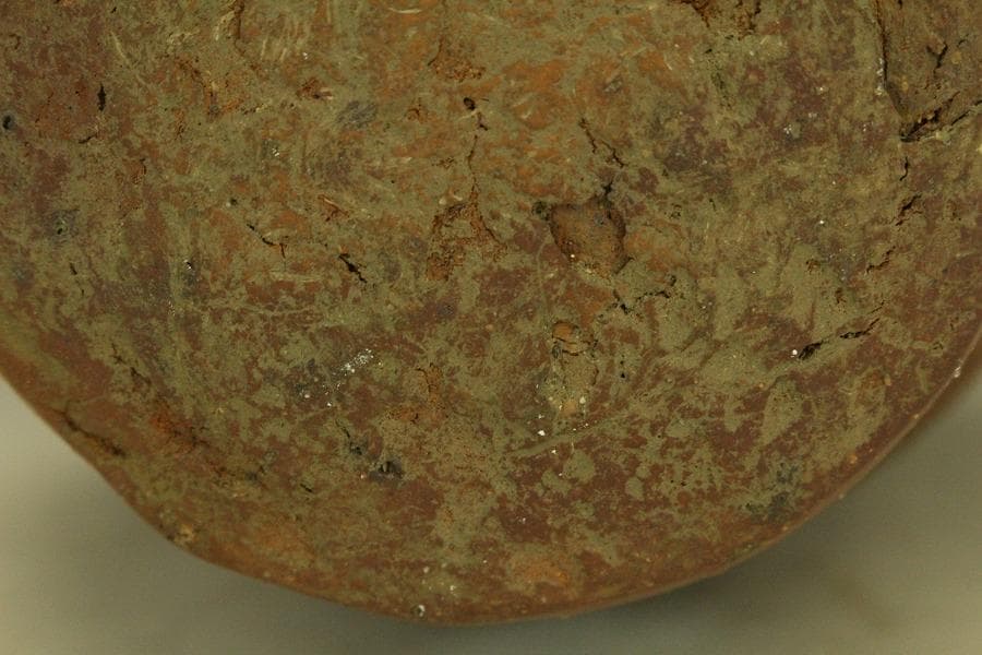 六古窯 古備前 種壺 水指 茶道具(RC974)