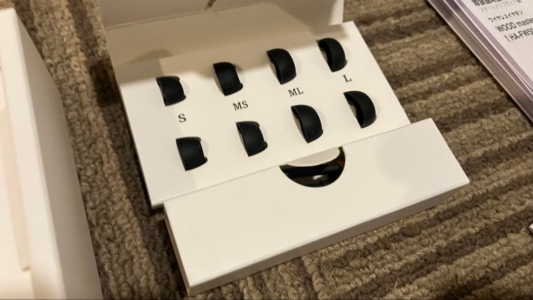 イヤホン Victor WOOD master HA-FW5000T-B