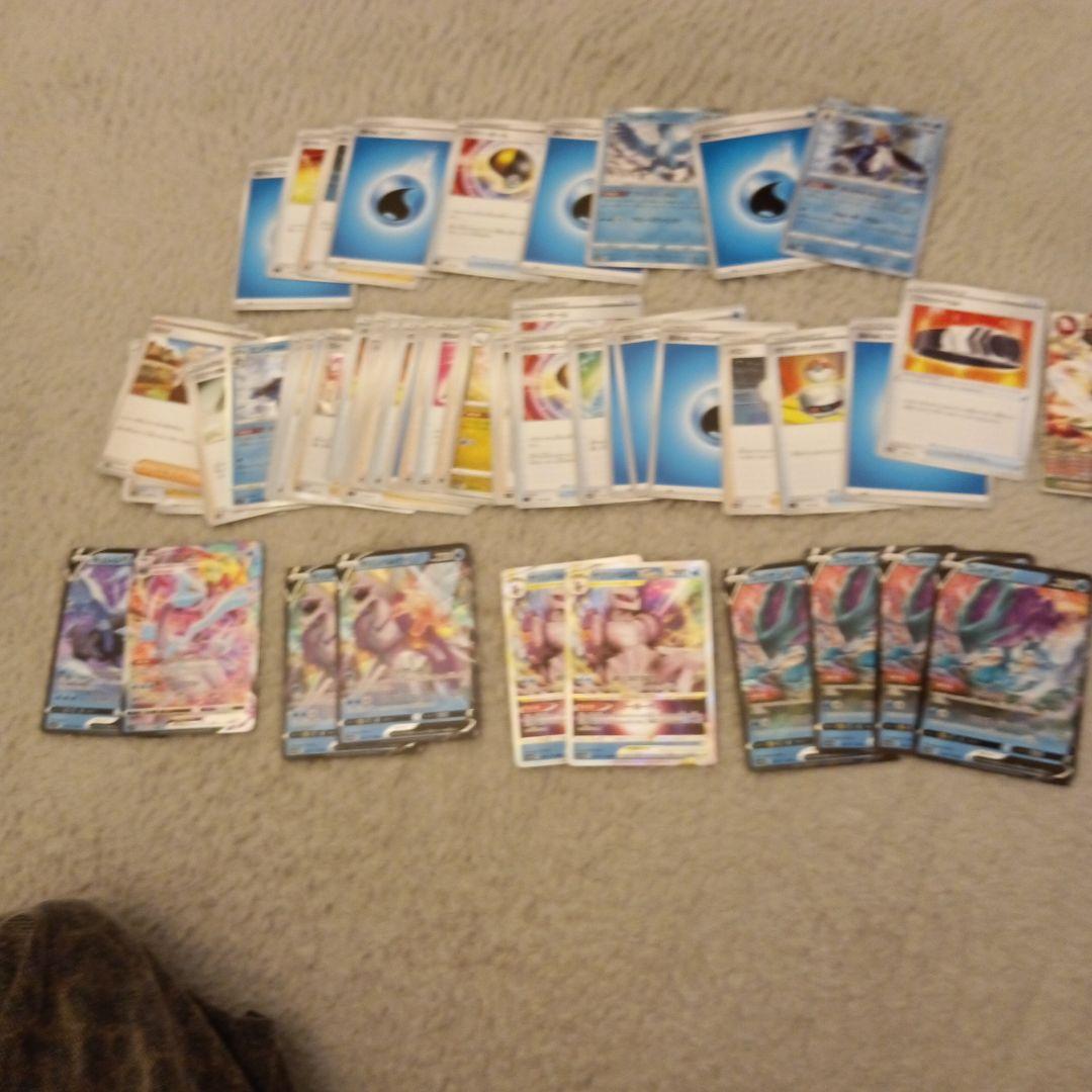 ポケモンカードセット スイクンV ミュウツーVSTAR　おまけ付き