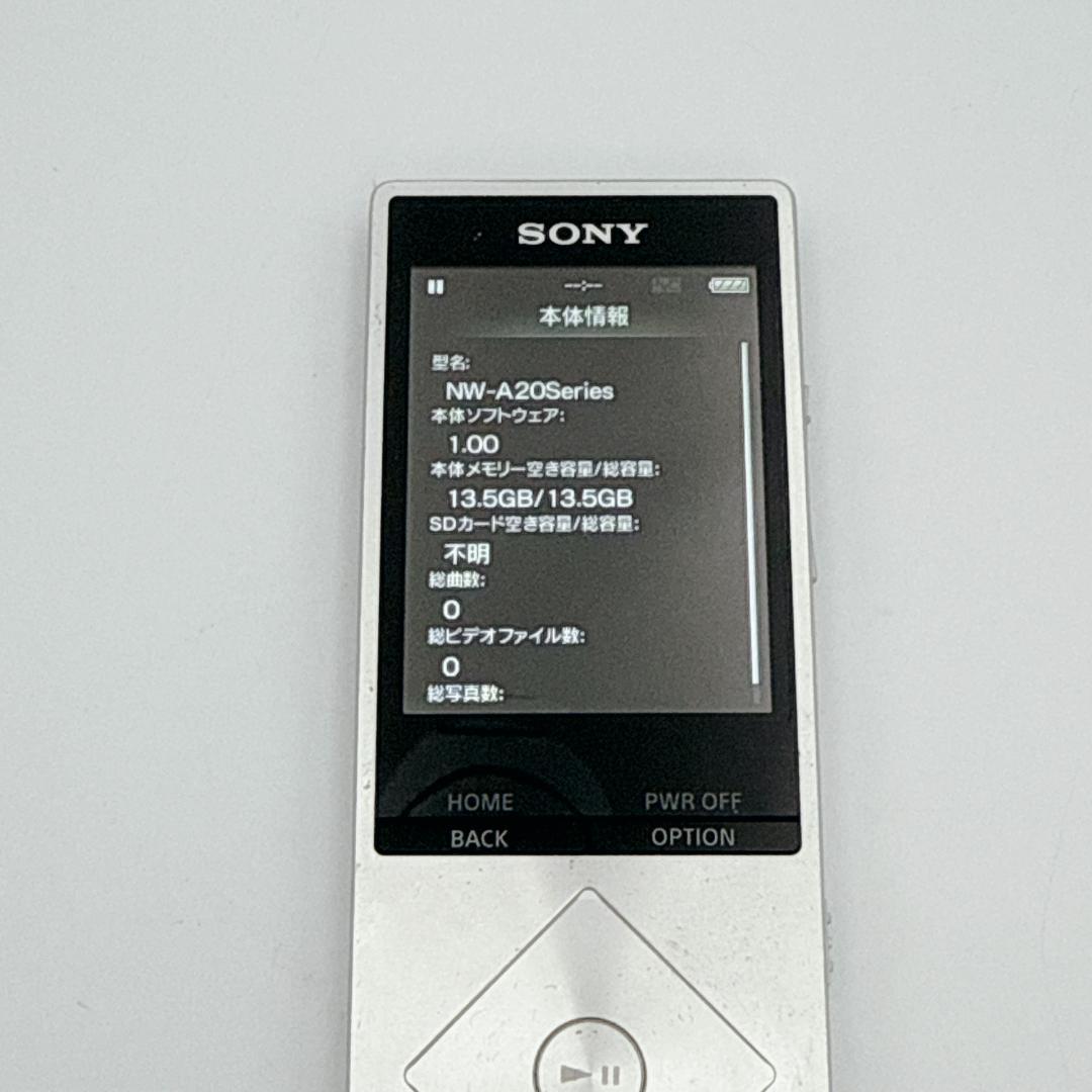 概ね美品✨SONY WALKMAN NW-A25 ポータブルオーディオプレーヤー
