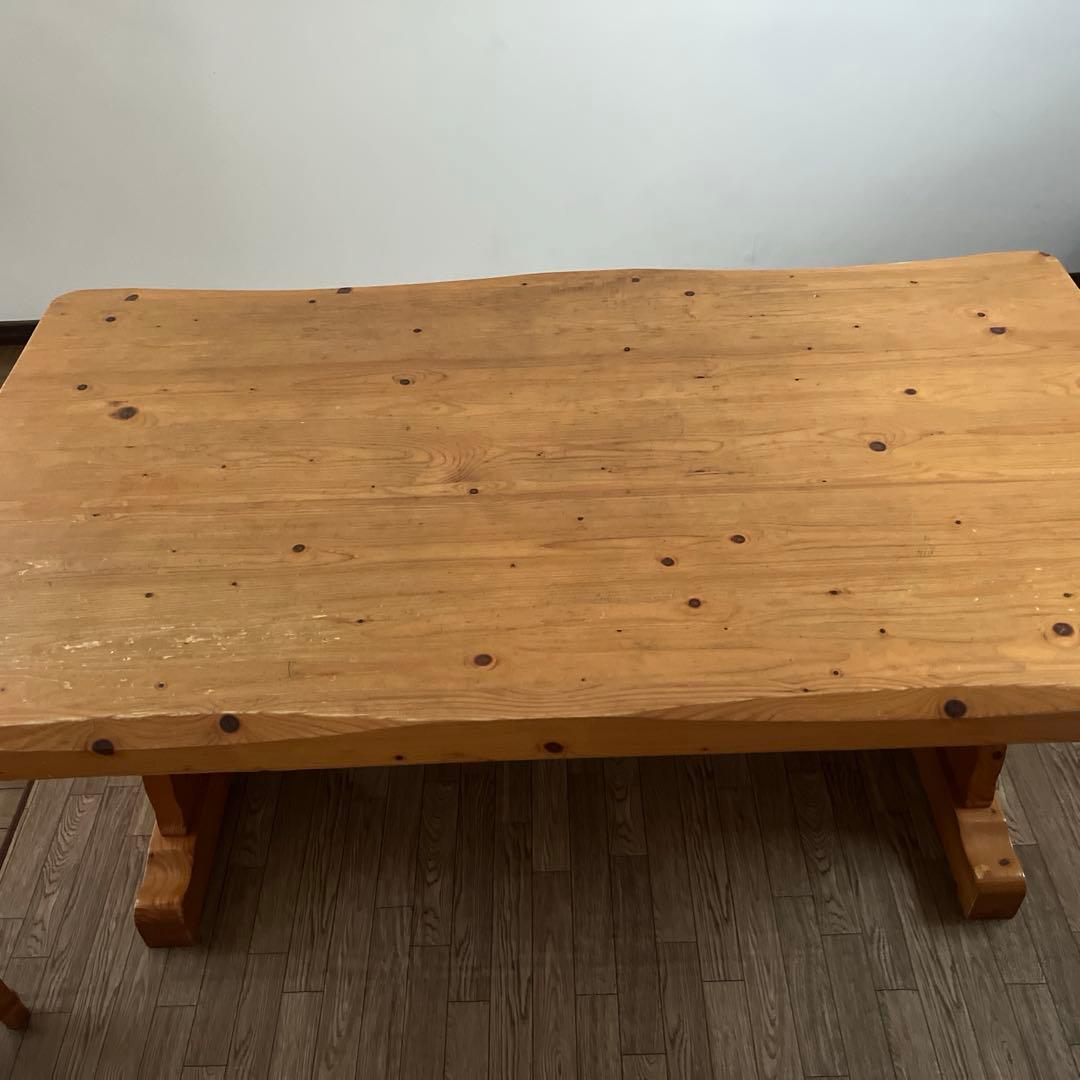 無垢材ダイニングテーブルのみ
