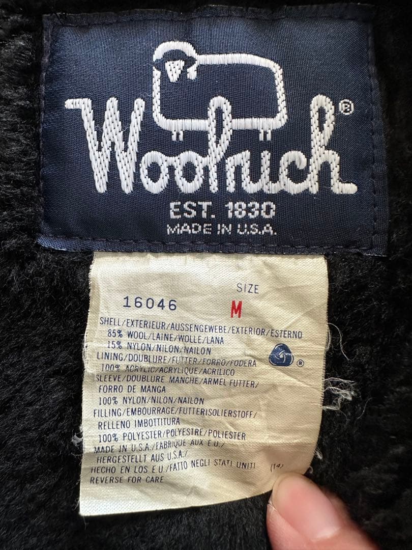 【WOOLRICH】スポーツジャケット　裏ボア　チェック　アウター