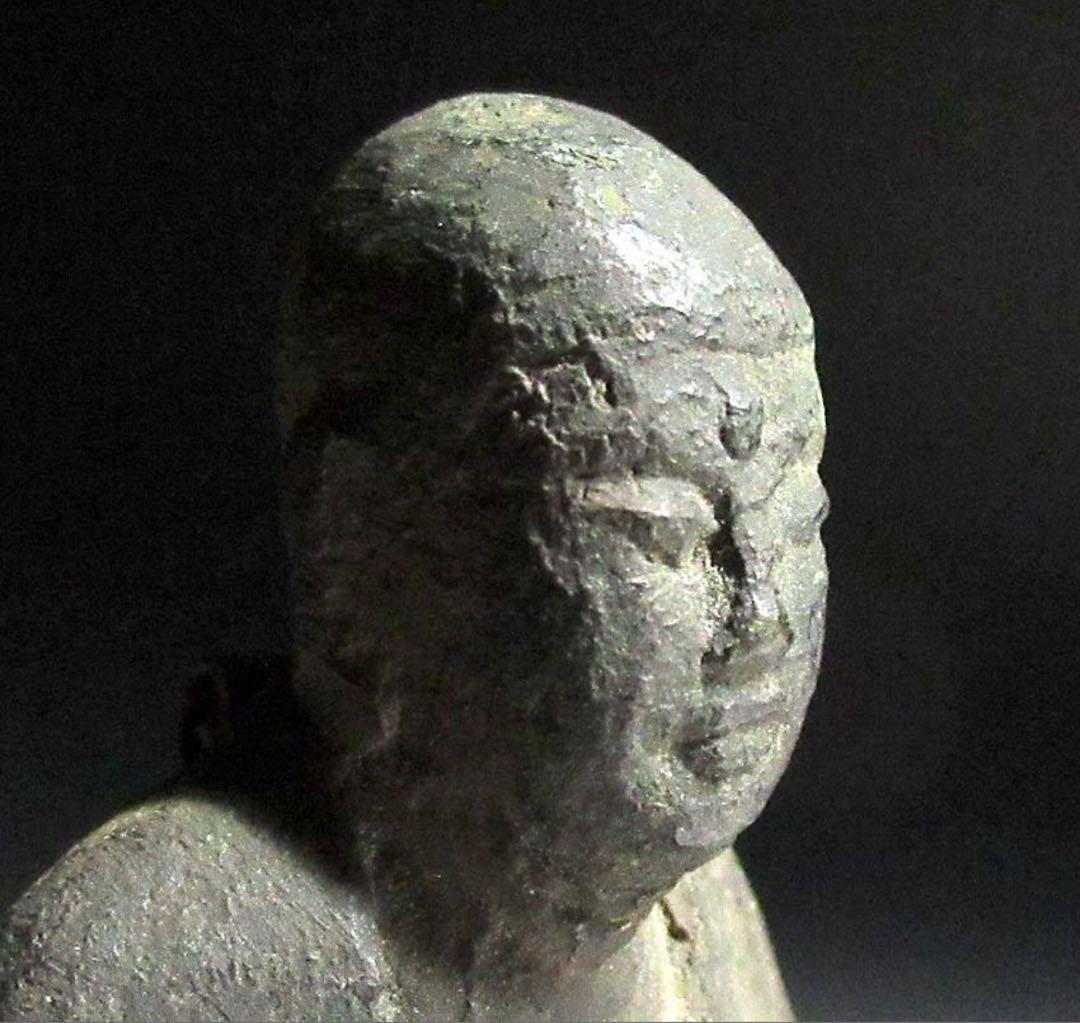 青銅製 地蔵菩薩立像 子供守り神 念持仏 金銅仏 仏像 仏教美術 骨董 古美術