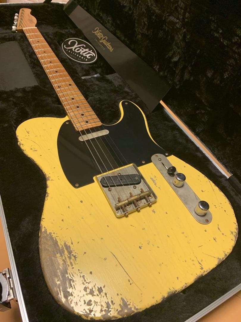 ギター Xotic XTC-1 Butter Scotch Blonde relic