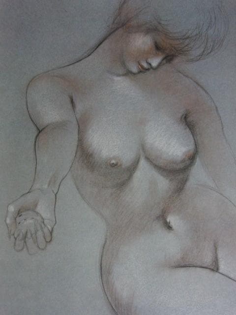 古澤岩美、【4】、超希少な1969年2000部限定、大判額装用画集より