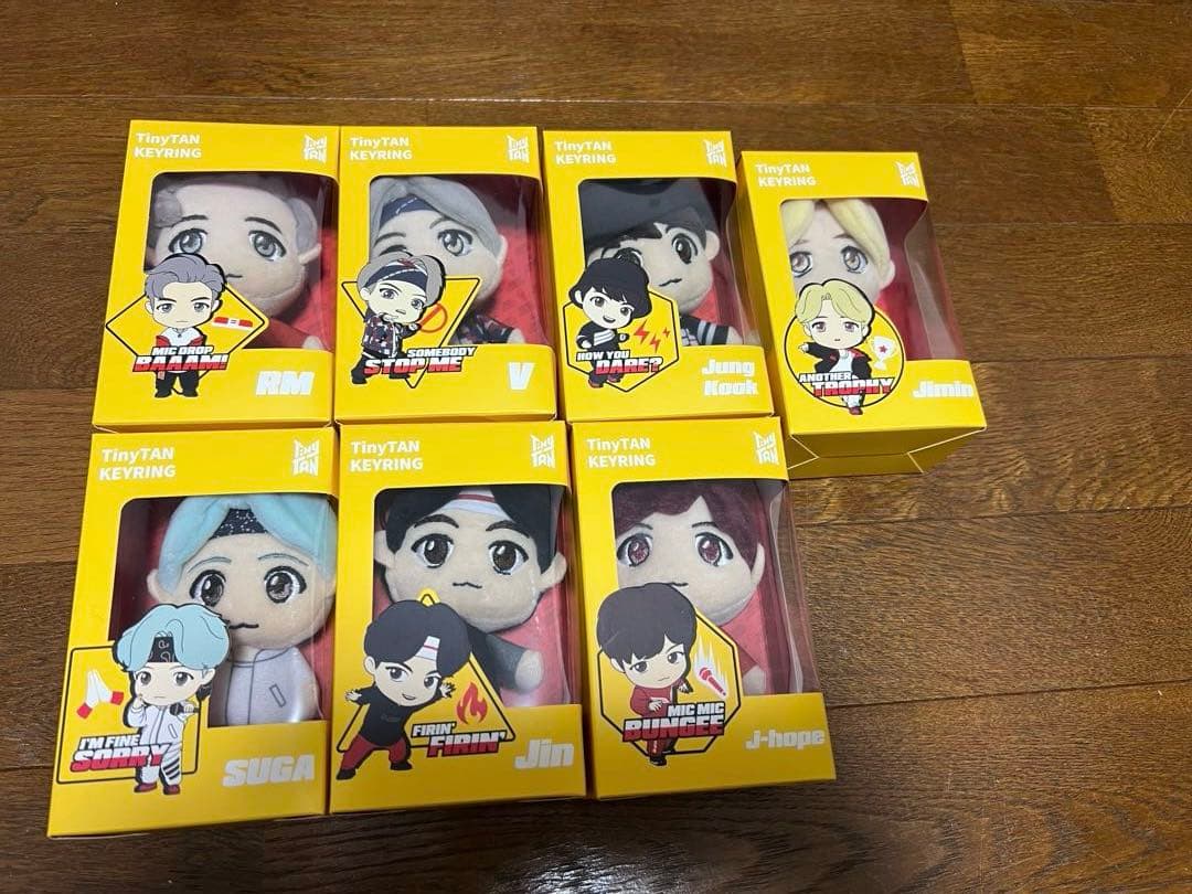 BTS マスコット 7体セット マイクドロップ HYBE 正規品　コンプリート