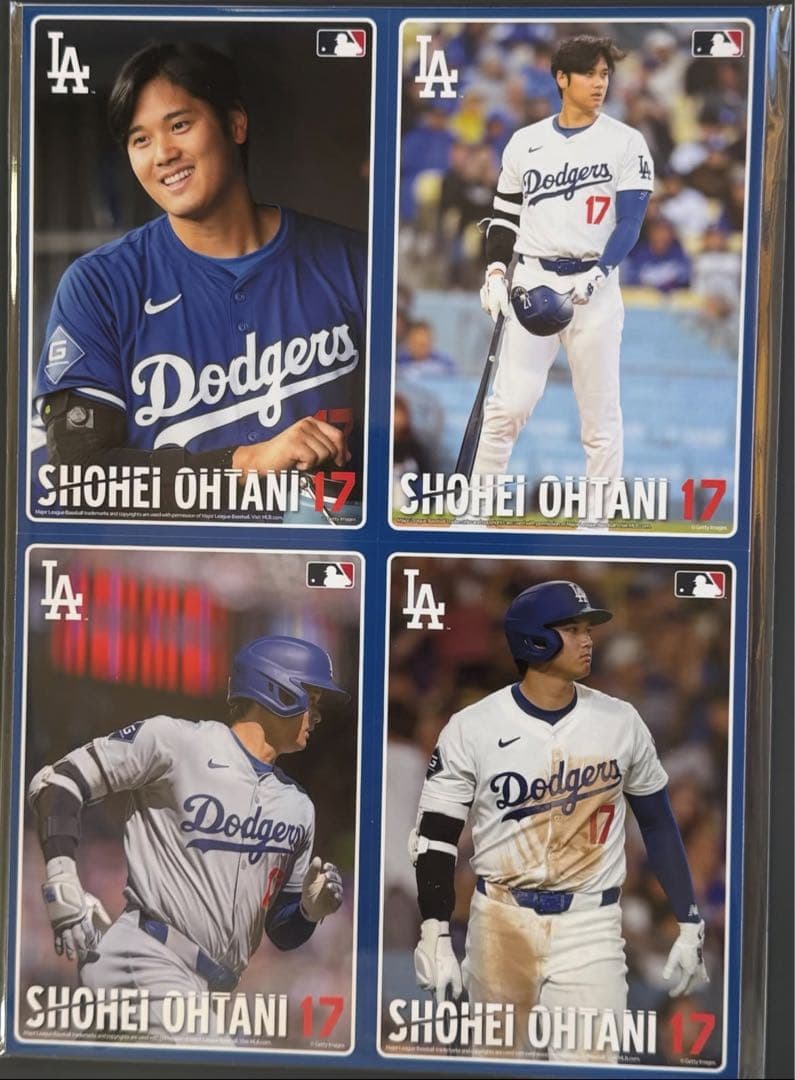 大谷翔平 プレミアムフレームポストカードセット 50-50達成記念　MLB