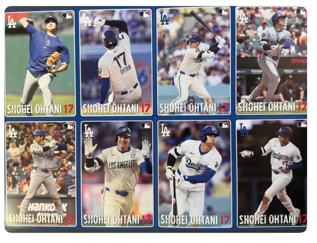 大谷翔平 プレミアムフレームポストカードセット 50-50達成記念　MLB