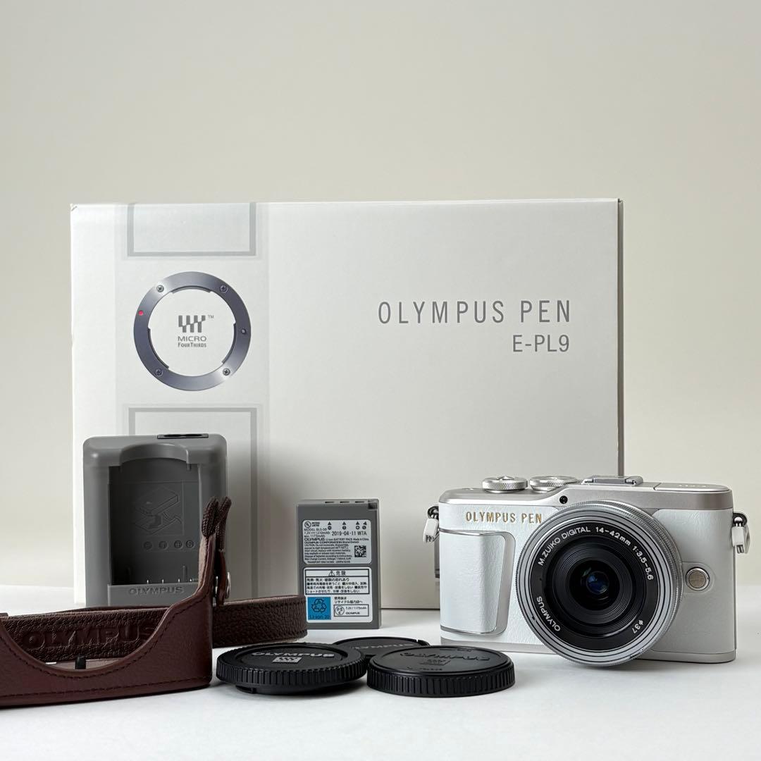 OLYMPUS PEN E-PL9ミラーレス一眼カメラ 本体レンズ Wi-Fi