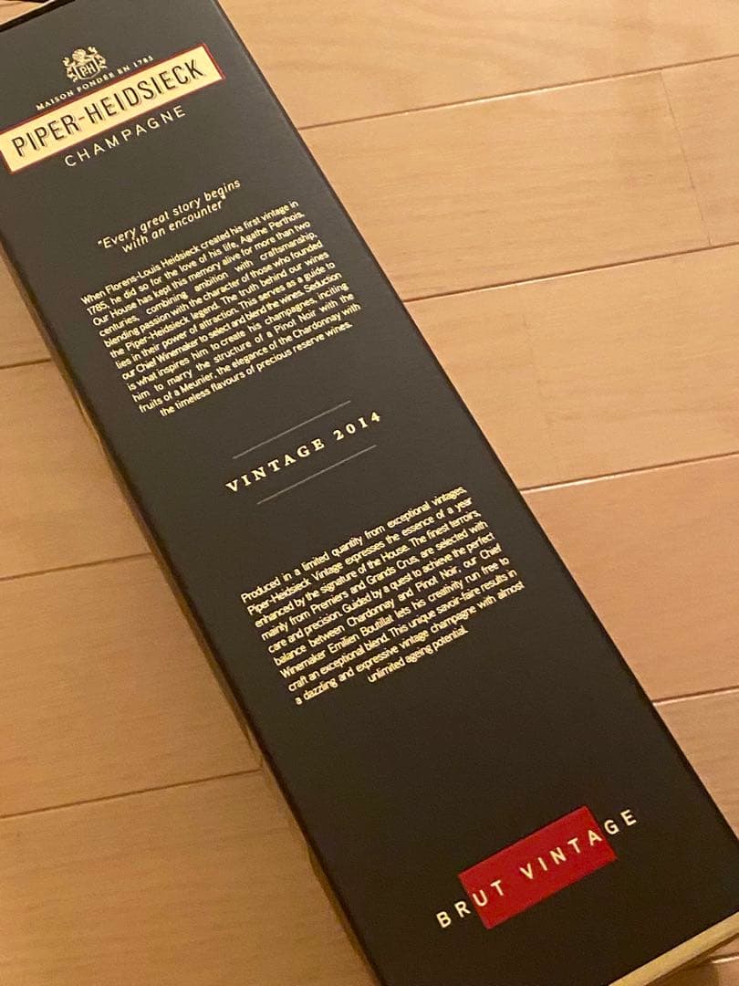 PIPER-HEIDSIECK シャンパン 2014 BRUT VINTAGE
