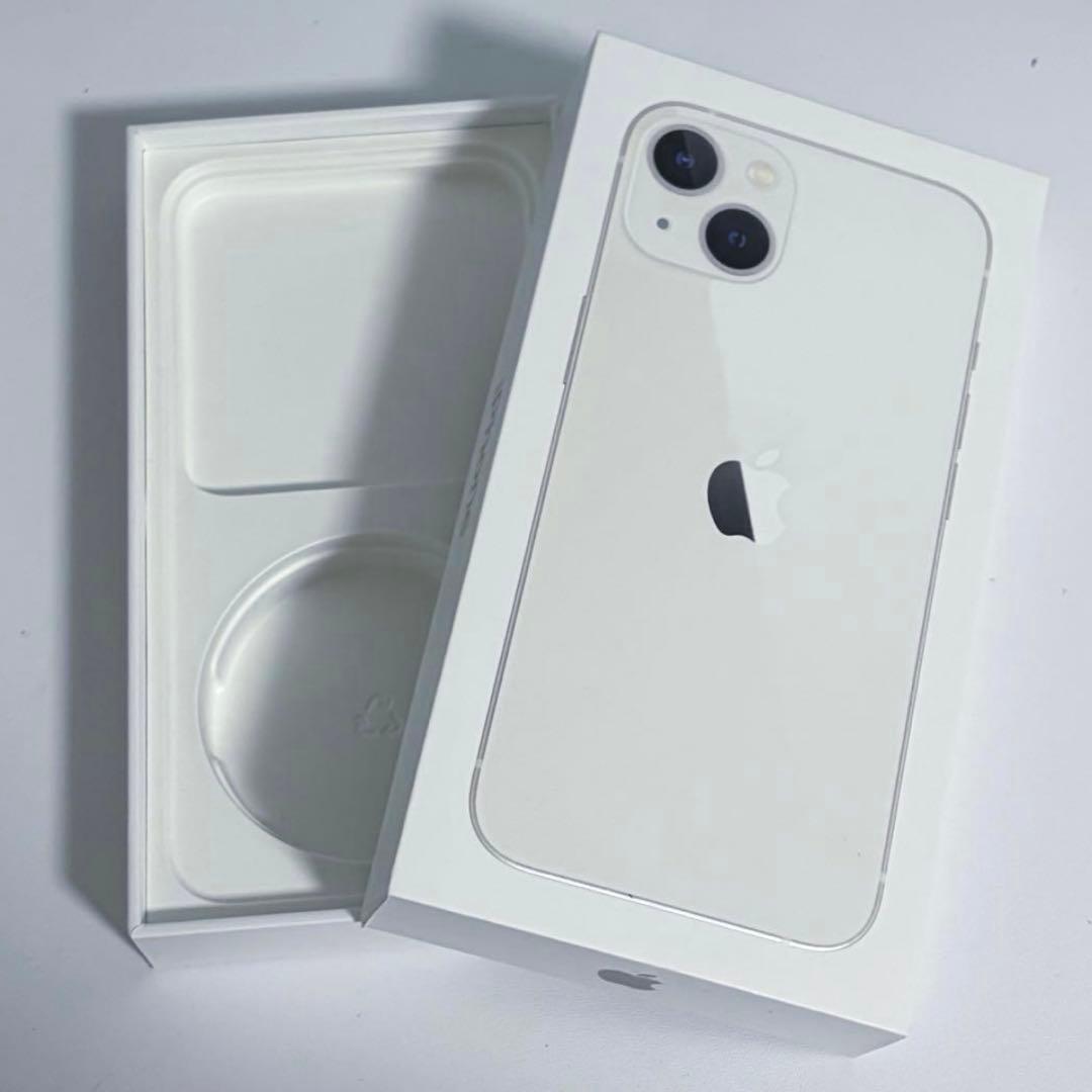 iPhone13 256GB ホワイト SIMフリー｜画面割れあり・ジャンク品