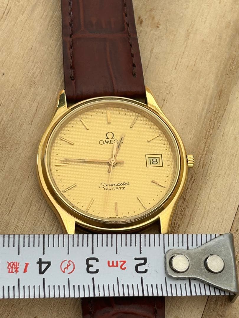 オメガ OMEGA シーマスターSeamaster メンズ 腕時計QZジャンク品