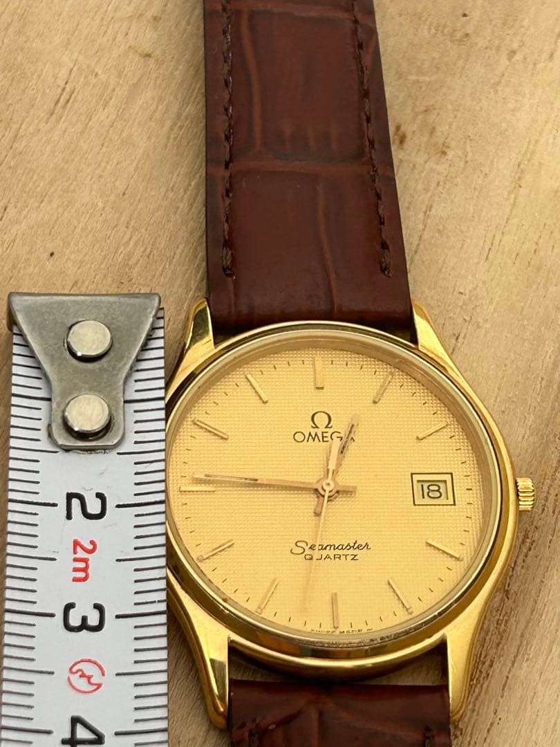 オメガ OMEGA シーマスターSeamaster メンズ 腕時計QZジャンク品