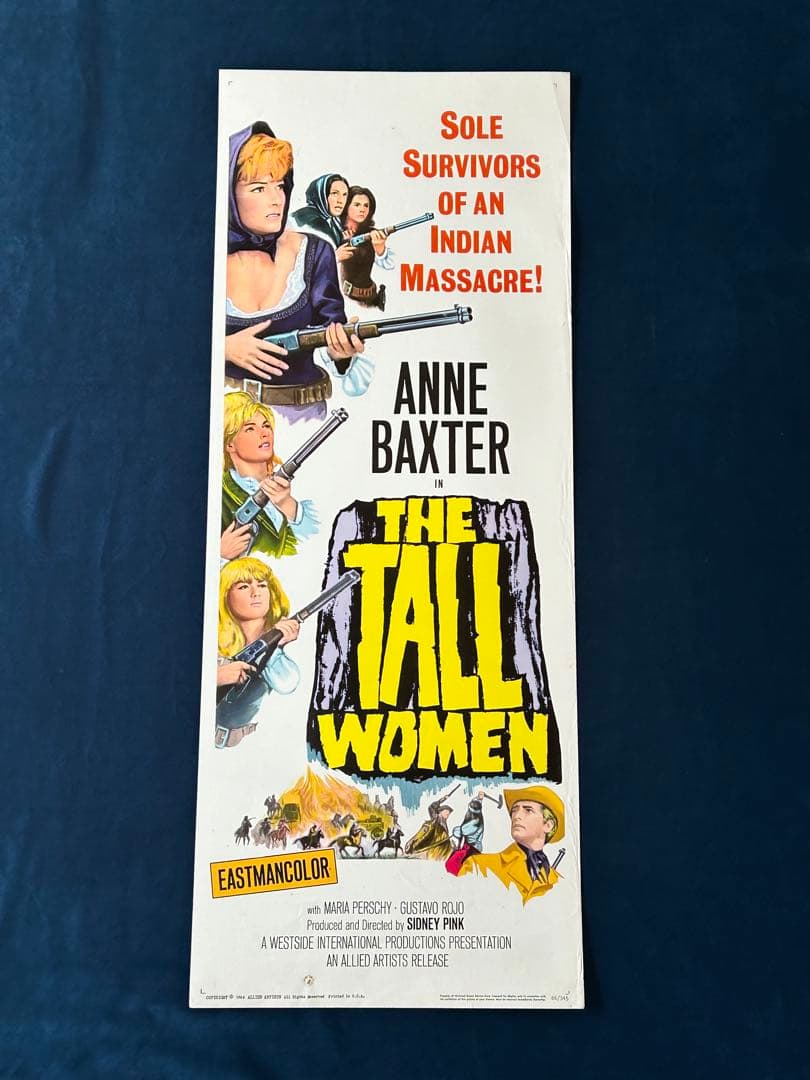 復讐に燃える7人の女　USオリジナル映画ポスター