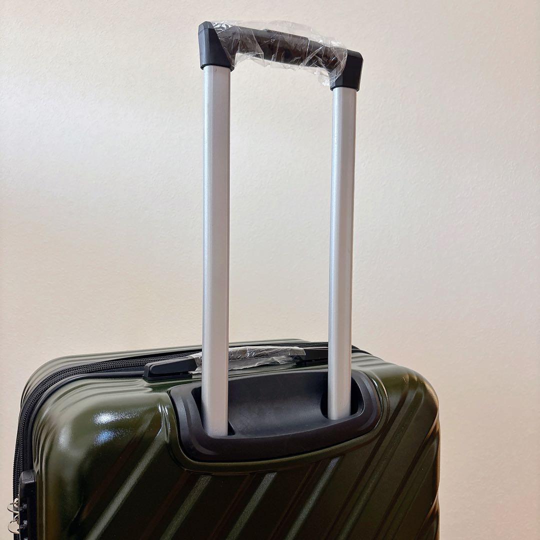 うらら様　スーツケース キャリーケース L TSAロック 拡張型 軽量　グリーン