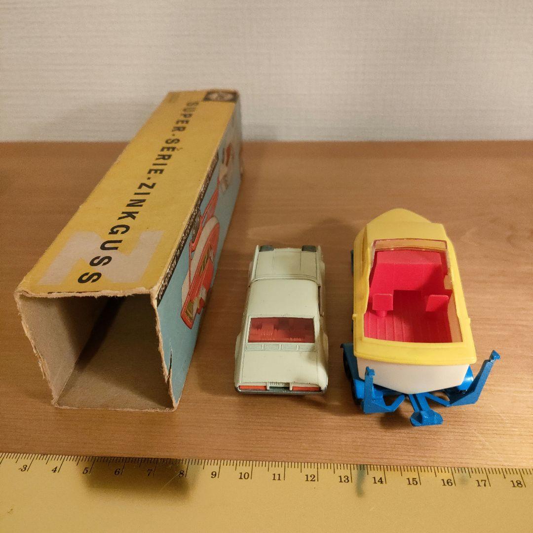 （1661）　Siku　V267　ドイツ製　オールドモービル　トロネード　ボート