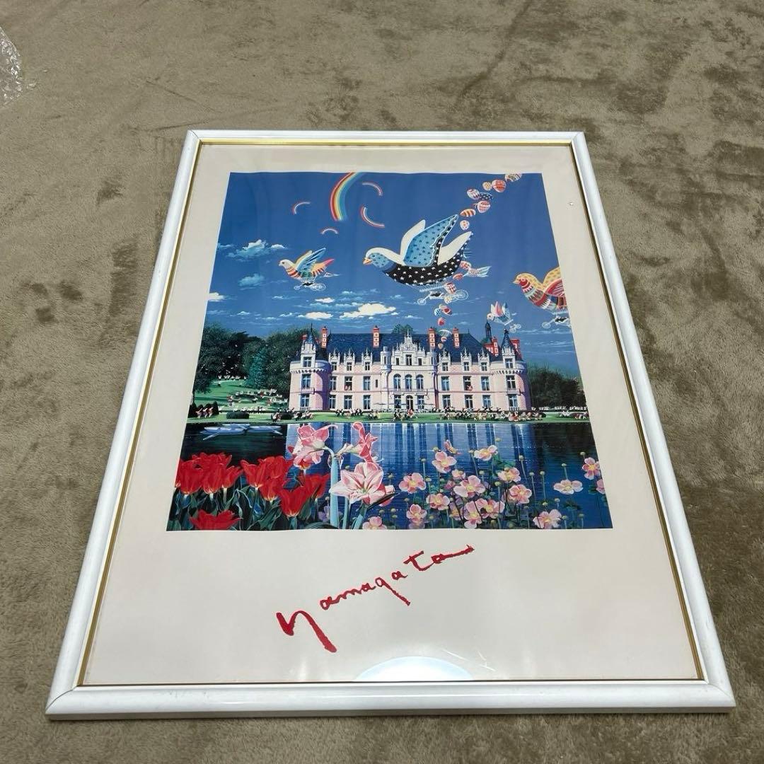 絵画　ヒロ、ヤマガタ　シャンパーニュ城