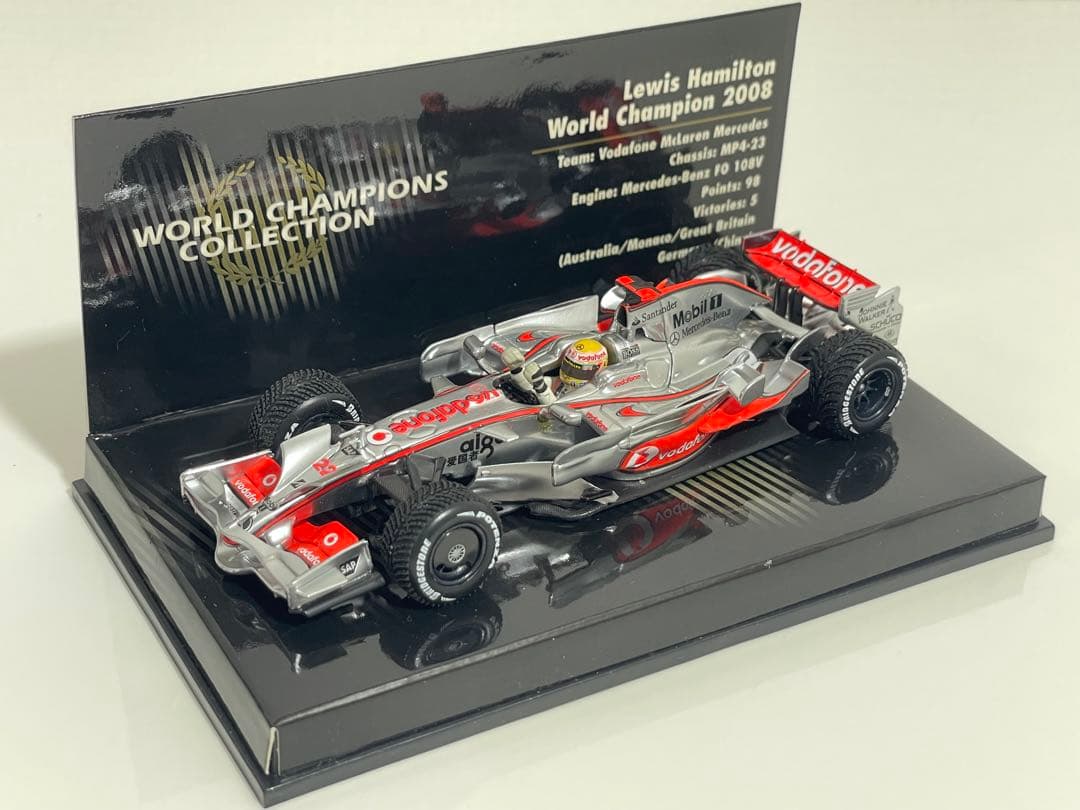 ミニチャンプス 1/43 マクラーレンメルセデス MP4-23 ハミルトン F1