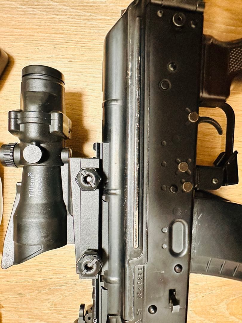 次世代電動ガン AK74U 東京マルイ　バッテリー、サイレンサー、スコープ付き