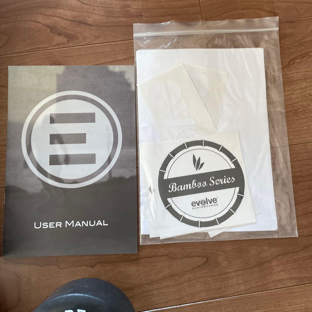 【美品】電動スケートボード Evolve Bamboo GTX 完全セット