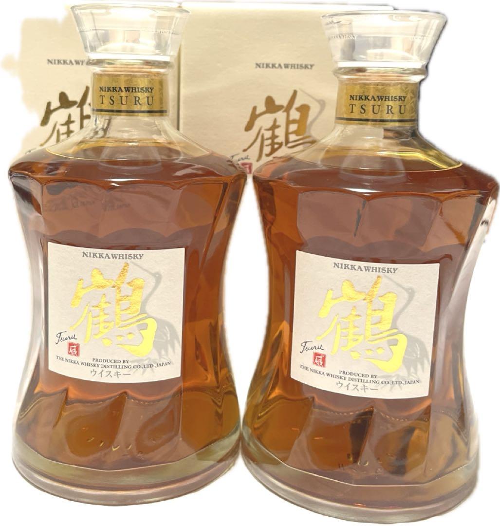 ★新品未開封★ニッカウヰスキー 鶴 箱付き2本セット 山崎 響