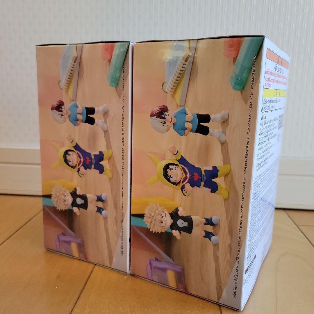 僕のヒーローアカデミア ちあぴこ フィギュア 3種 緑谷 爆豪 轟 ヒロアカ