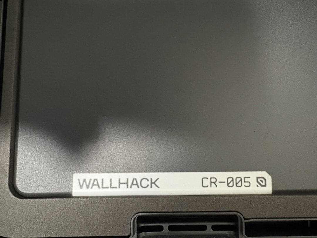 WALLHACK CR-005 ガラスマウスパッド