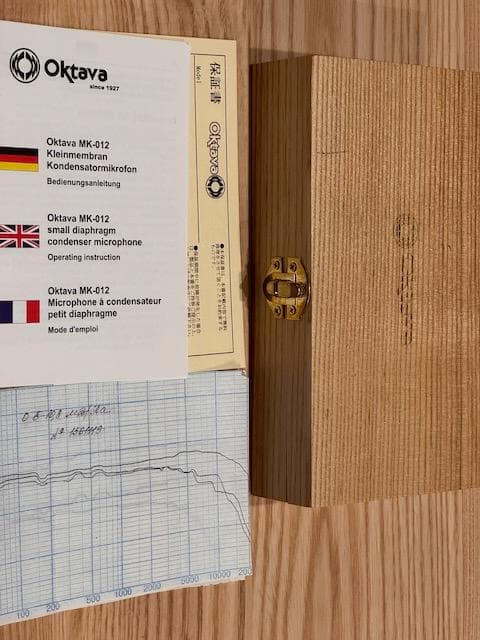 【美品】Oktava MK-012 フルセット＋ Rycote INV-7-HG