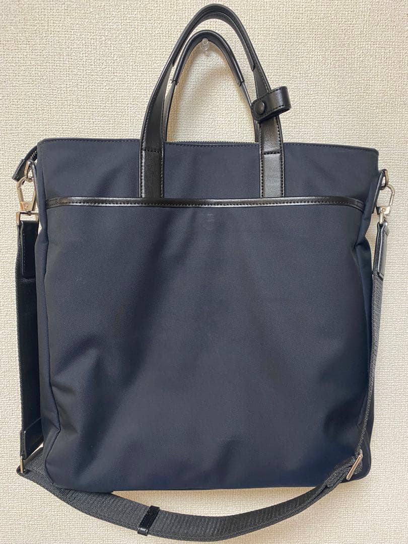 美品Paul smith ネイビー ビジネスバッグ トートバッグ ポールスミス
