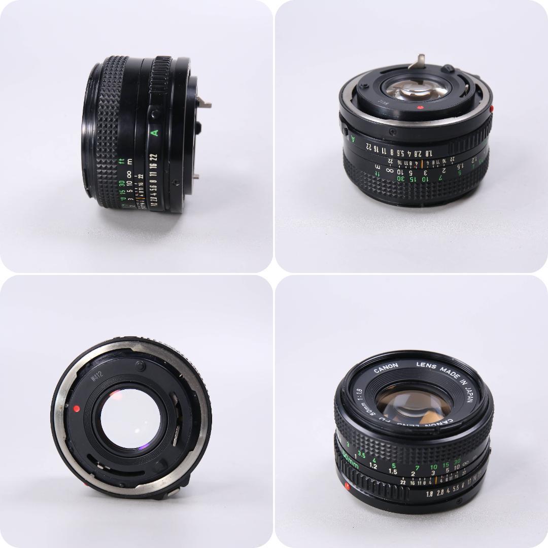 ☆完全動作＆良品☆Canon AE-1 NEW FD 50mm 1.8 ＃476
