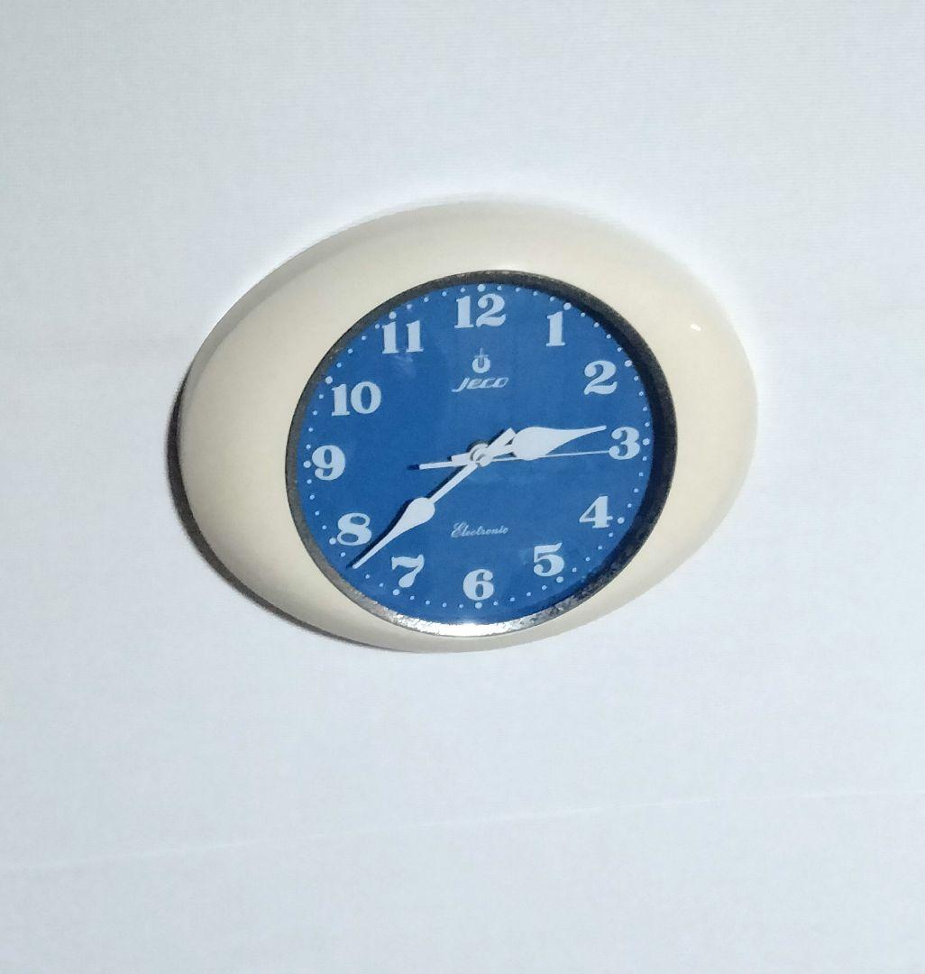 【美品 動作品】ジェコー jeco 掛け時計 ミッドセンチュリー アンティーク