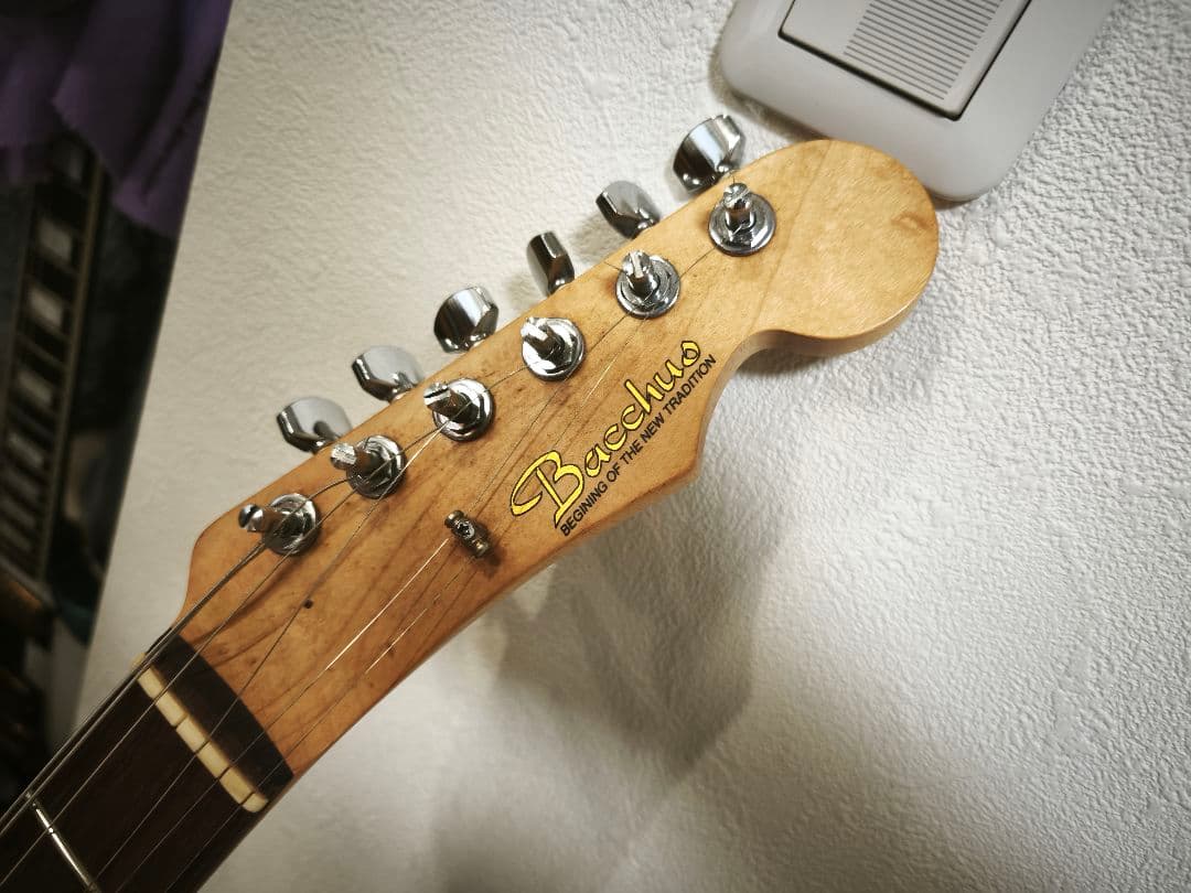 【Bacchus】エレキギター　ビザール　ストラト【BDT-98】