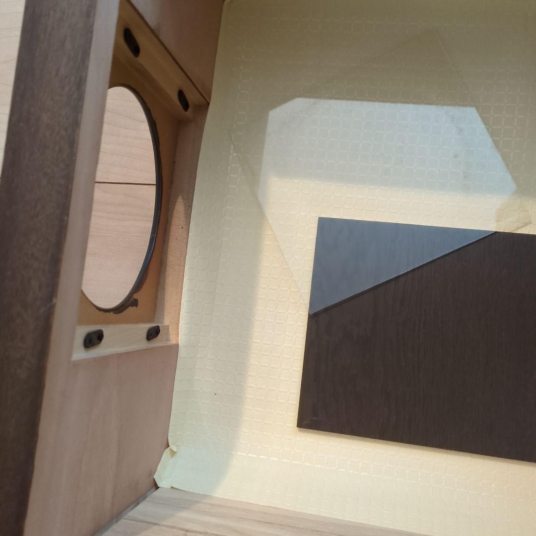 ダークブラウン 桐5段タンス 木製