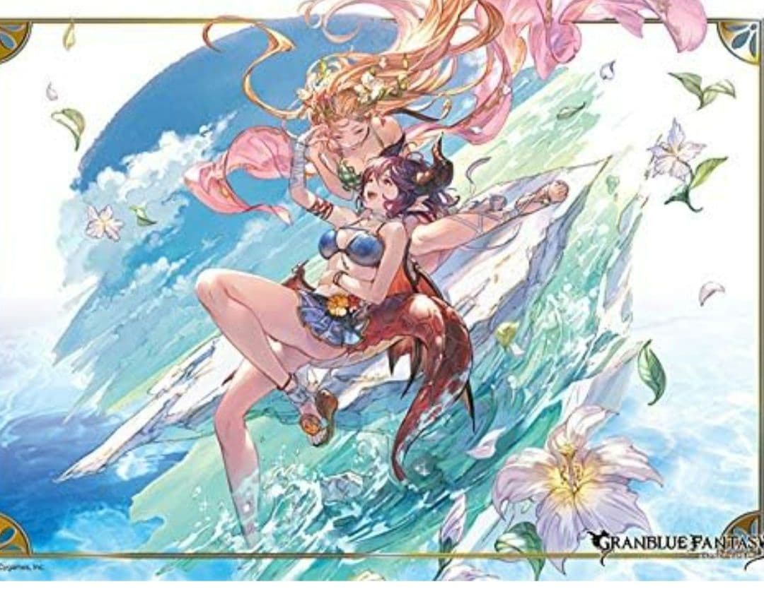 キャラクター万能ラバーマット グランブルーファンタジー グレア・アン 水着