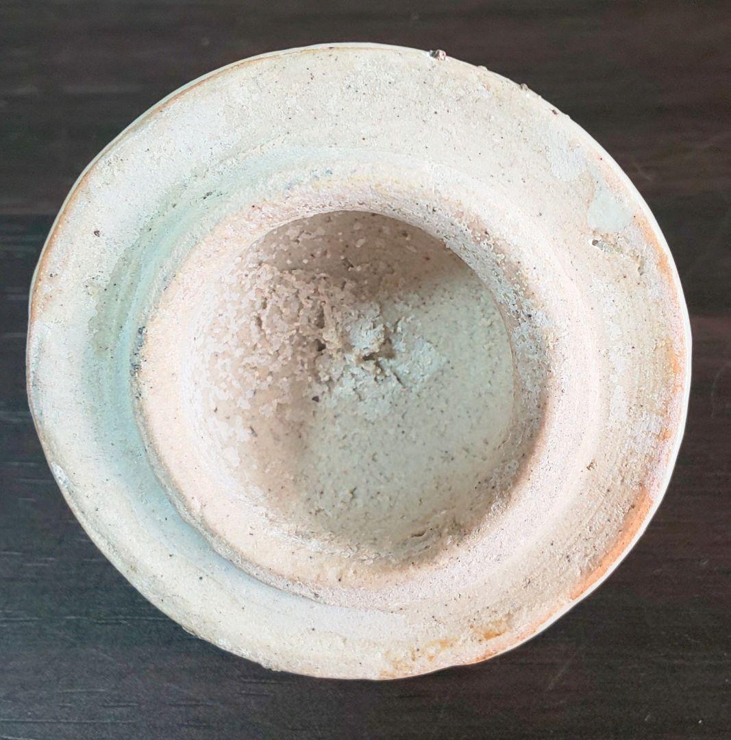 中国美術 明時代 白磁 漳州磁器壺 染付花蝶模様 陶磁器 茶壺