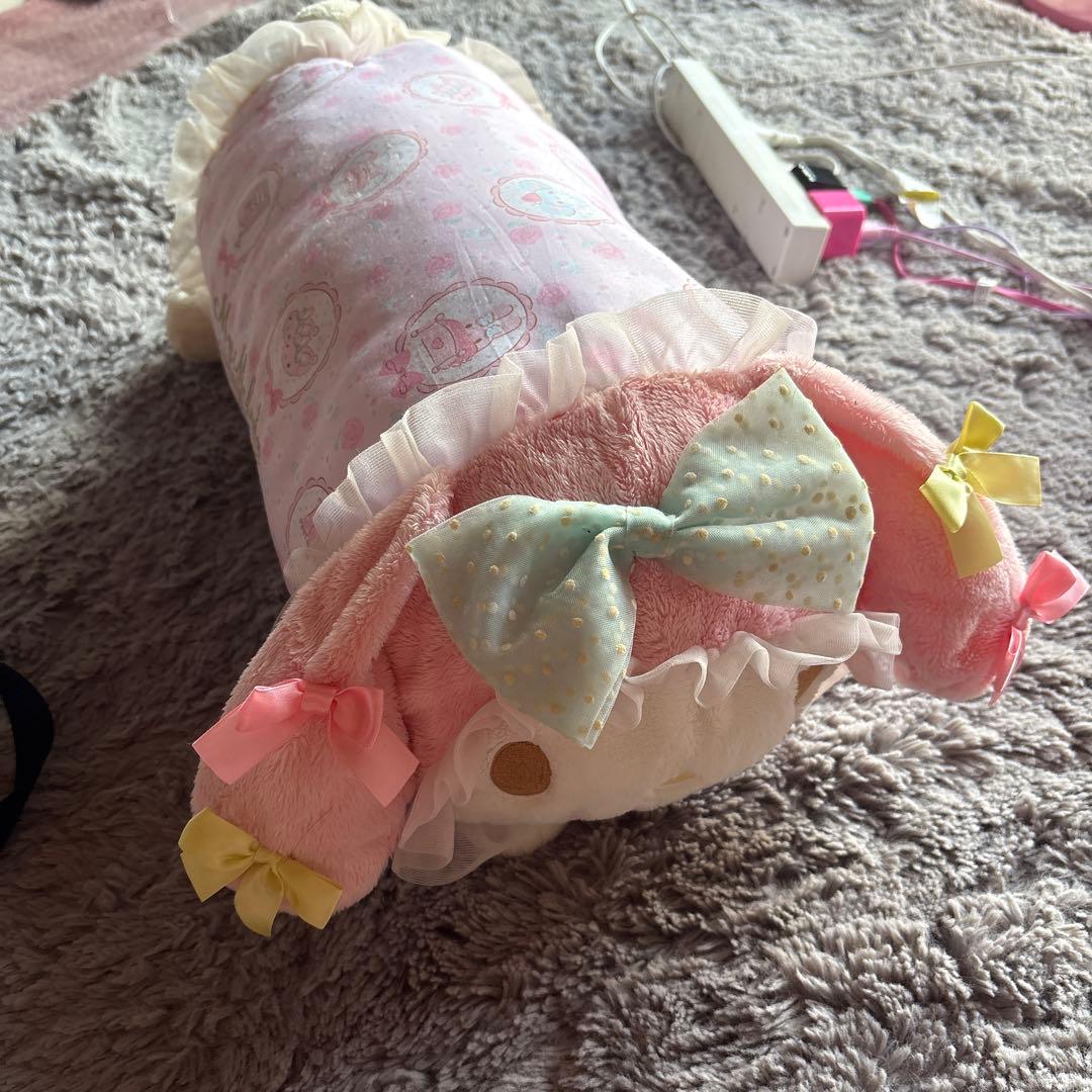 値下げ！レア マイメロ 抱き枕 リボン ぬいぐるみ