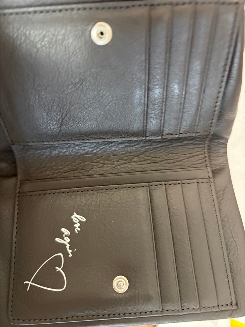 agnès b. 二つ折り財布 がま口