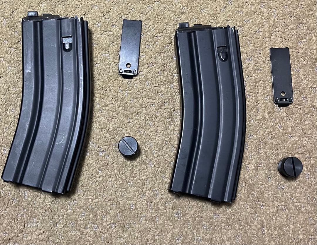 WE-TECH M4用 30連 Co2マガジン オープンボルト用 BK