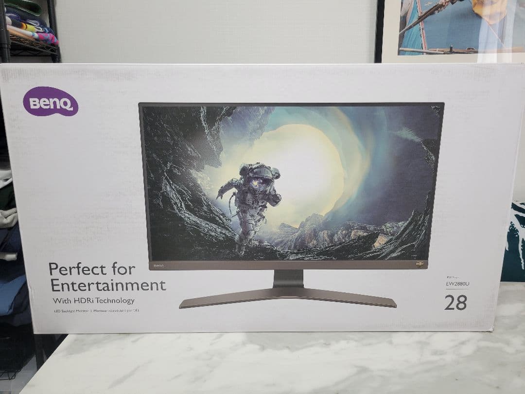 BenQ EW2880U 4K 28インチ エンターテインメントモニター