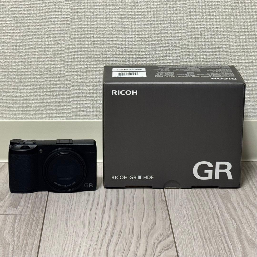 RICOH GRⅢ HDF gr3 HDF コンパクトデジタルカメラ 保証書付